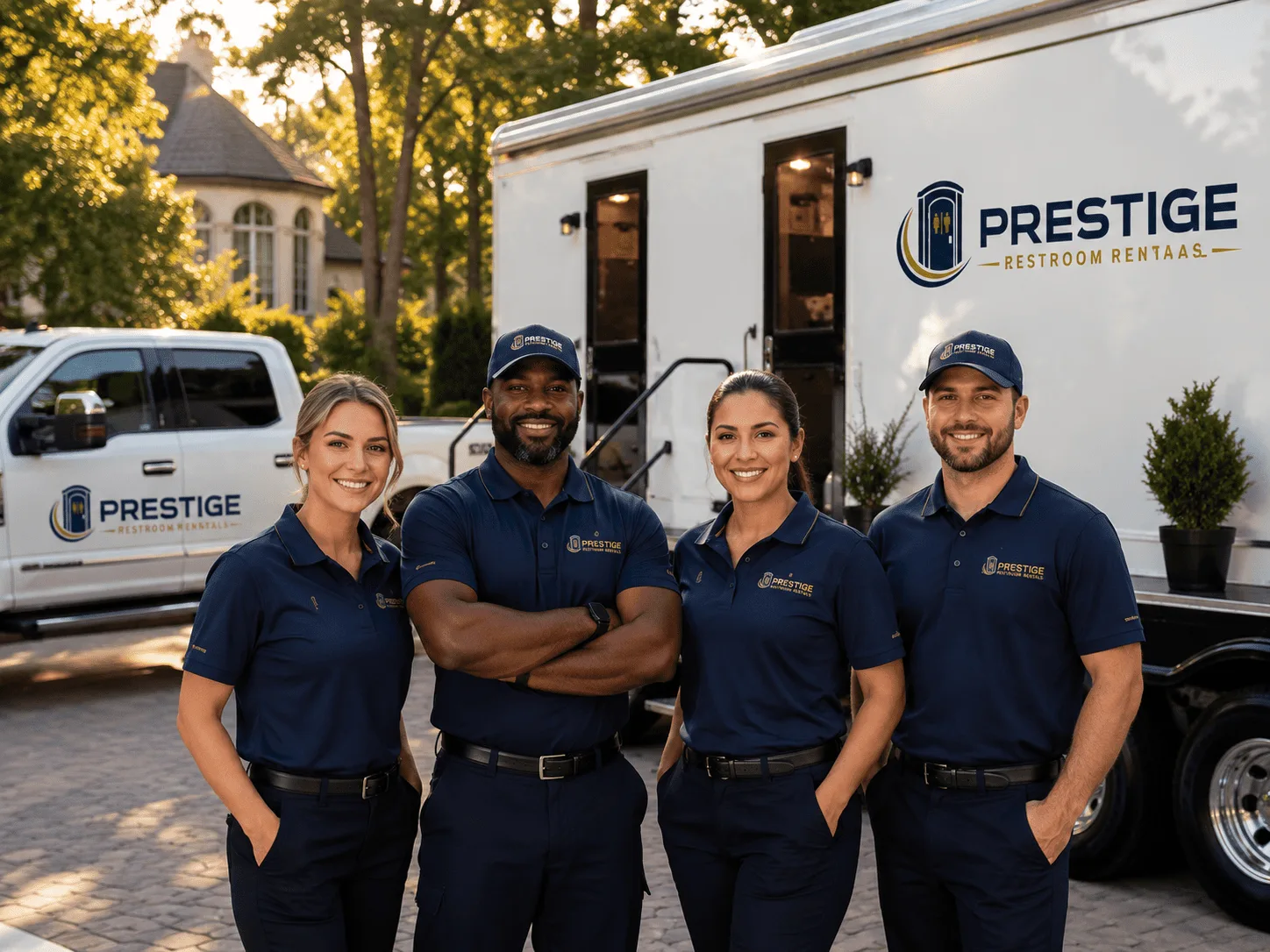 Trusted Luxury Portable Restrooms company in Nome, ND